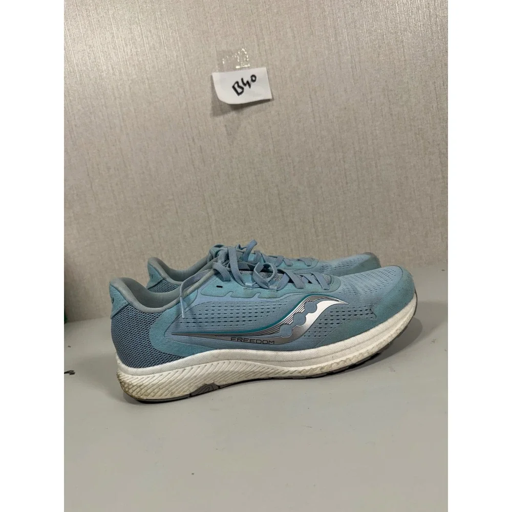 Saucony Freedom 4 Shoes Womens 10‎ Blue White Road Track Race Running Trainer